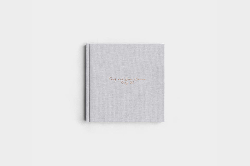 8x8 Square Fog Linen Photo Book