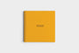 10x10 Square Marigold Linen Photo Book