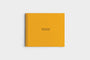8.5x11 Landscape Marigold Linen Photo Book