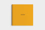 12x12 Square Marigold Linen Photo Book