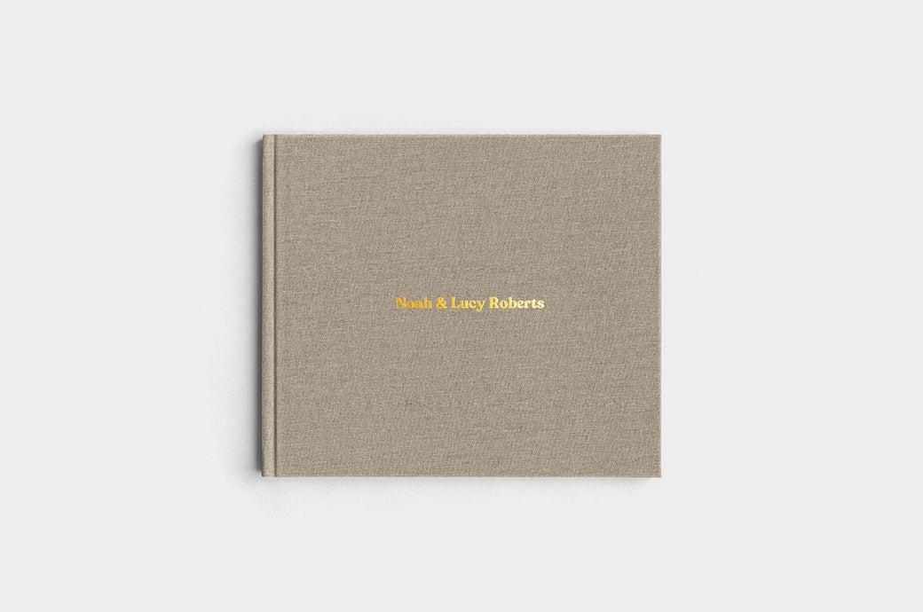 8.5x11 Landscape Moss Linen Photo Book