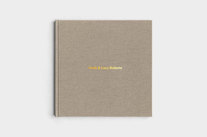 12x12 Square Moss Linen Photo Book