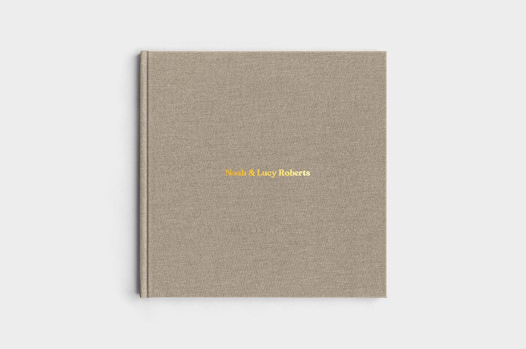 12x12 Square Moss Linen Photo Book