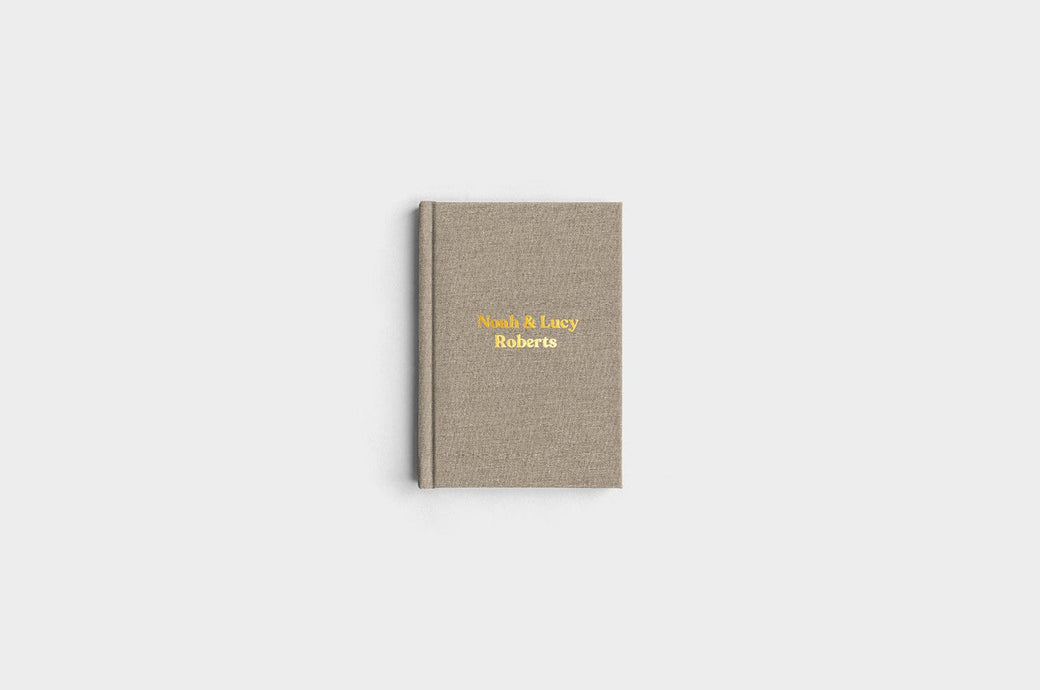 5x7 Portrait Moss Linen Photo Book