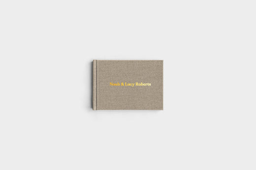 5x7 Landscape Moss Linen Photo Book