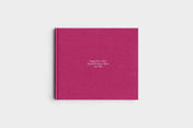  8.5x11 Landscape Mulberry Linen Photo Book