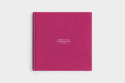 12x12 Square Mulberry Linen Photo Book