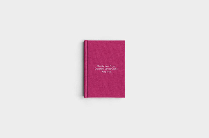 5x7 Portrait Mulberry Linen Photo Book