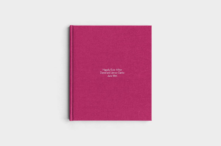  8.5x11 Portrait Mulberry Linen Photo Book