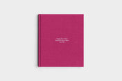  8.5x11 Portrait Mulberry Linen Photo Book