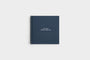 8x8 Square Navy Linen Photo Book