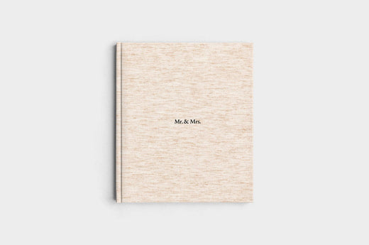 8.5x11 Portrait Oatmeal Linen Photo Book