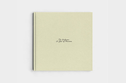 12x12 Square Pistachio Linen Photo Book