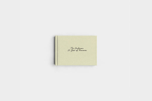 5x7 Landscape Pistachio Linen Photo Book