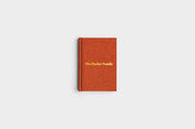 5x7 Portrait Rust Linen Photo Book