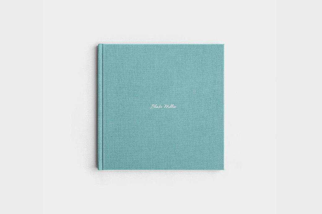 10x10 Square Sea Linen Photo Book