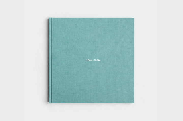 12x12 Square Sea Linen Photo Book