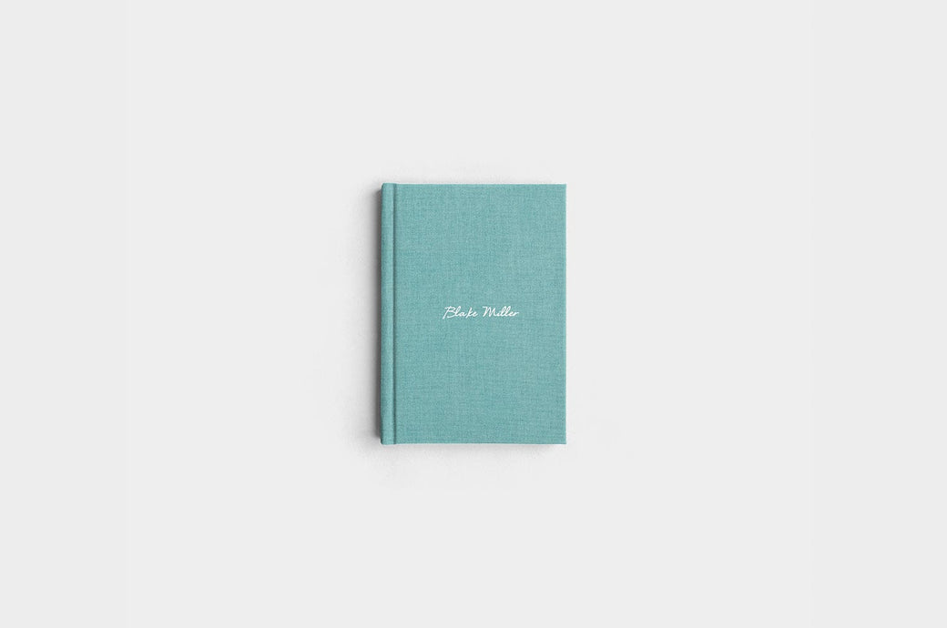 5x7 Portrait Sea Linen Photo Book