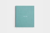 8.5x11 Portrait Sea Linen Photo Book