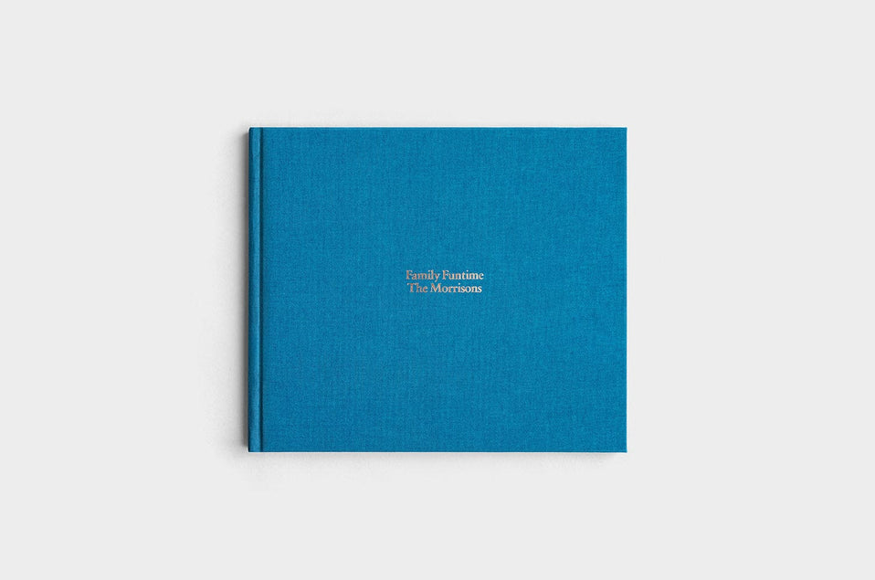 8.5x11 Landscape Tidal Linen Photo Book