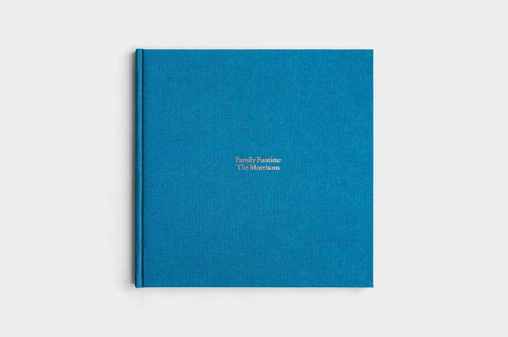 12x12 Square Tidal Linen Photo Book