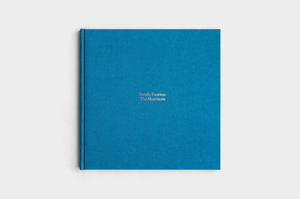 12x12 Square Tidal Linen Photo Book