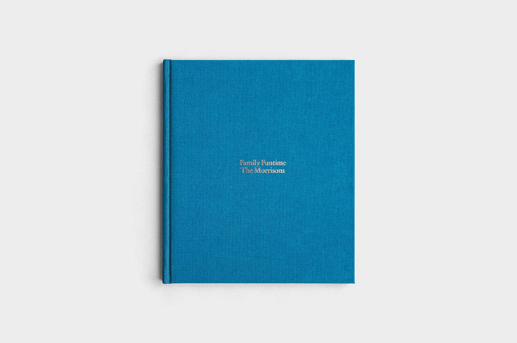 8.5x11 Portrait Tidal Linen Photo Book