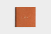 10x10 Square Camel Linen Photo Book