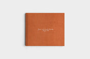 8.5x11 Landscape Camel Linen Photo Book
