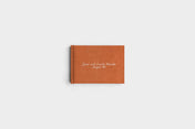 5x7 Landscape Camel Linen Photo Book