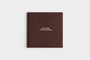 10x10 Square Chocolate Linen Photo Book