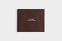 8.5x11 Landscape Chocolate Linen Photo Book