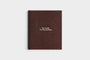 8.5x11 Portrait Chocolate Linen Photo Book