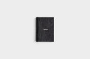 5x7 Portrait Jet Black Vegan Leather Photo Book