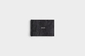 5x7 Landscape Jet Black Vegan Leather Photo Book