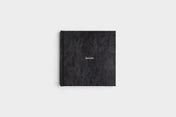 8x8 Square Jet Black Vegan Leather Photo Book