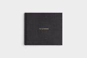 8.5x11  Landscape Pebble Black Vegan Leather Photo Book
