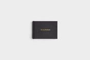 5x7 Landscape Pebble Black Vegan Leather Photo Book
