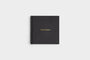 8x8 Square Pebble Black Vegan Leather Photo Book