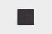 8x8 Square Pebble Black Vegan Leather Photo Book