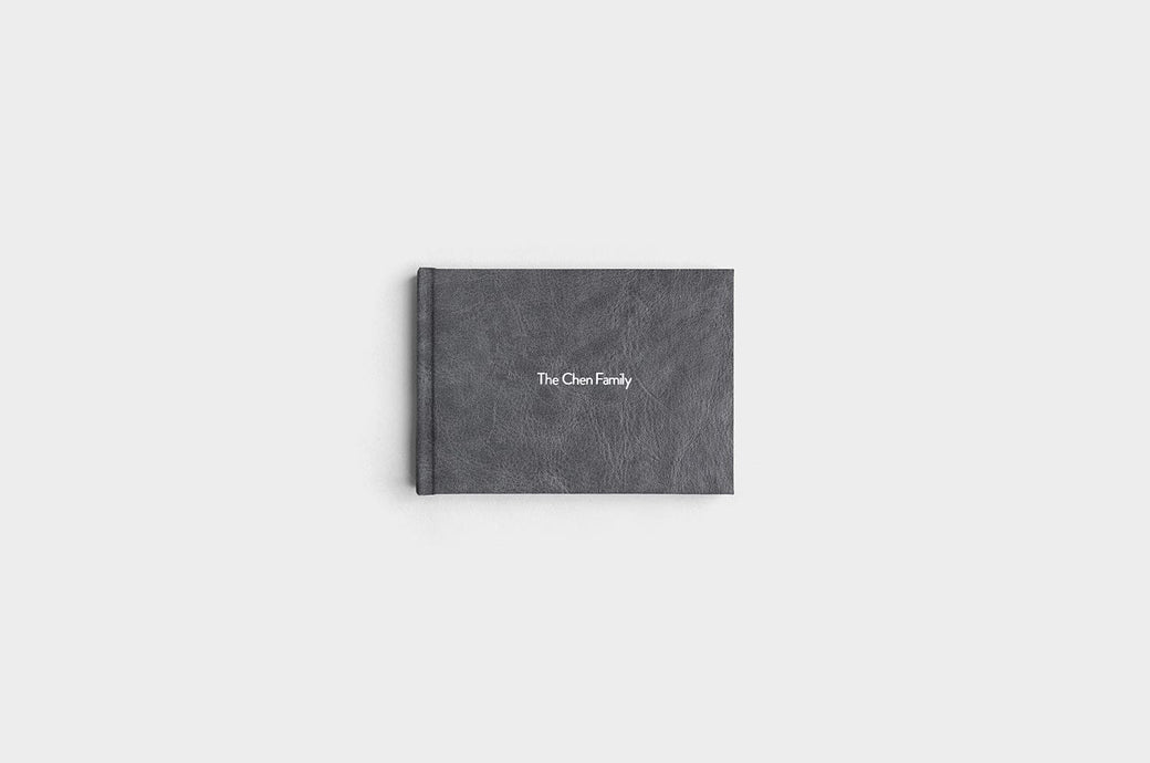 5x7 Landscape Steel Linen Photo Book