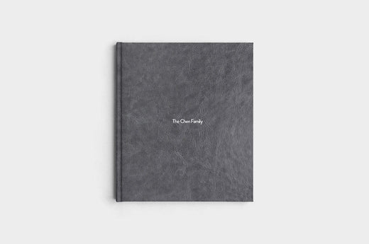 8.5x11 Portrait Steel Linen Photo Book
