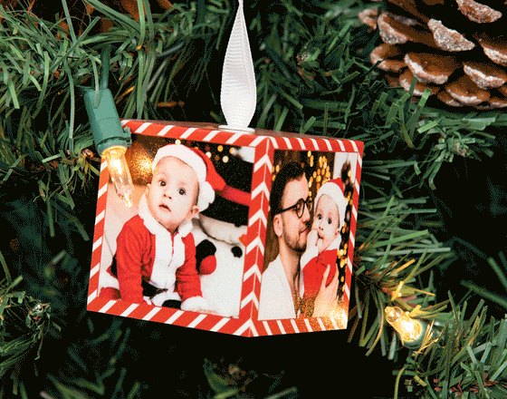 Cube-Ornaments - gif images of a parents with baby - featuring photos of a baby - Nations Photo Lab