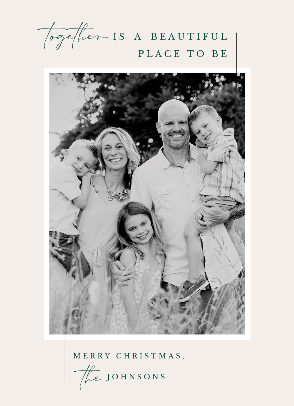 A Beautiful Place-Postcards-Nations Photo Lab-Portrait-Isabelline-Merry Christmas-Nations Photo Lab