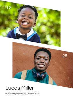 All Grown Up Graduation Announcement Card