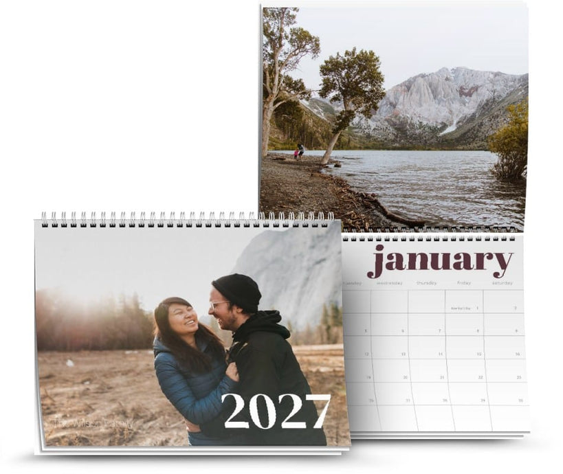 Bold and Bright Premium Wall Calendar