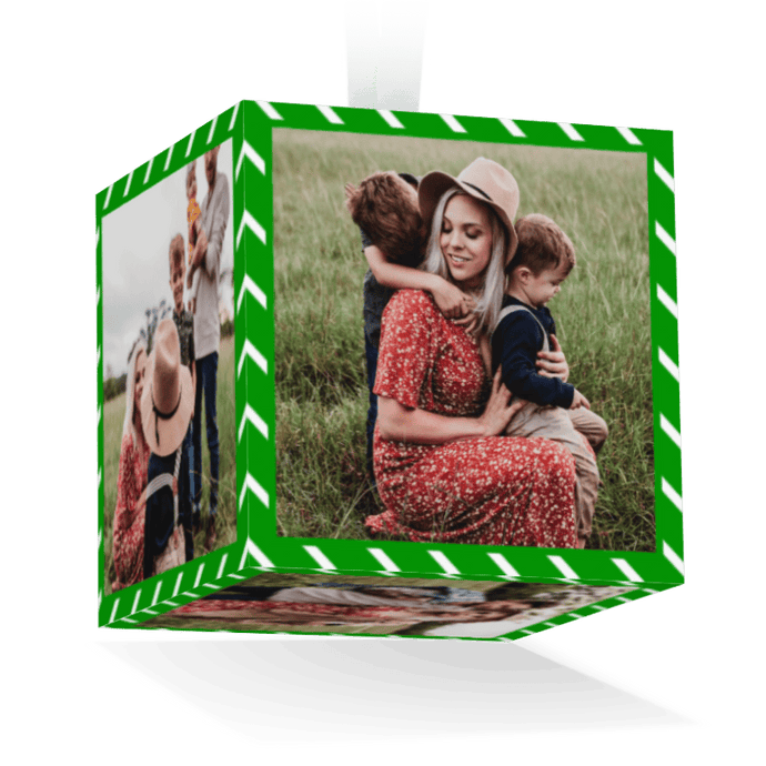 Bright Green Stripes