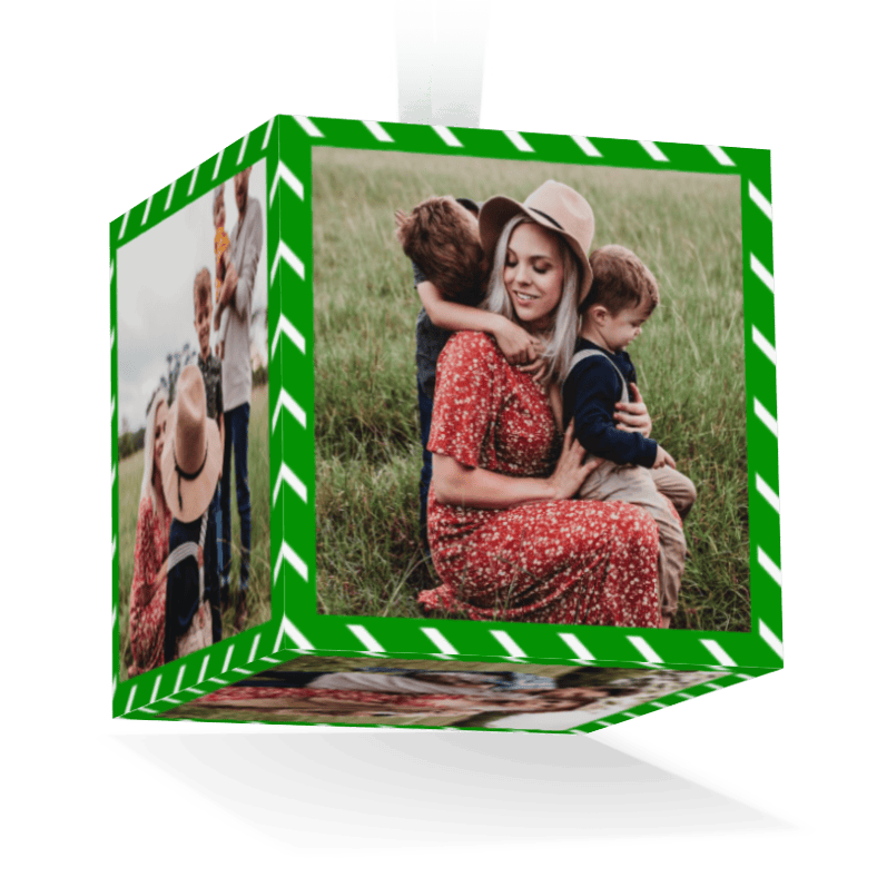 Bright Green Stripes