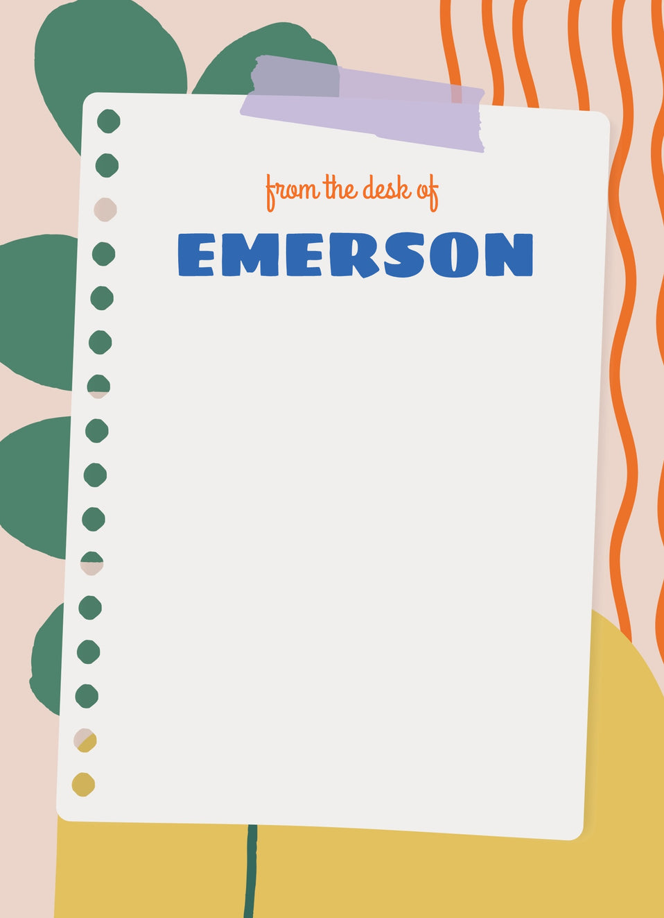 Colorful Note-Stationery Cards-Nations Photo Lab-Portrait-Nations Photo Lab