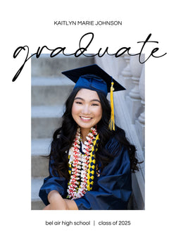 Diploma Day Graduation Announcement Card